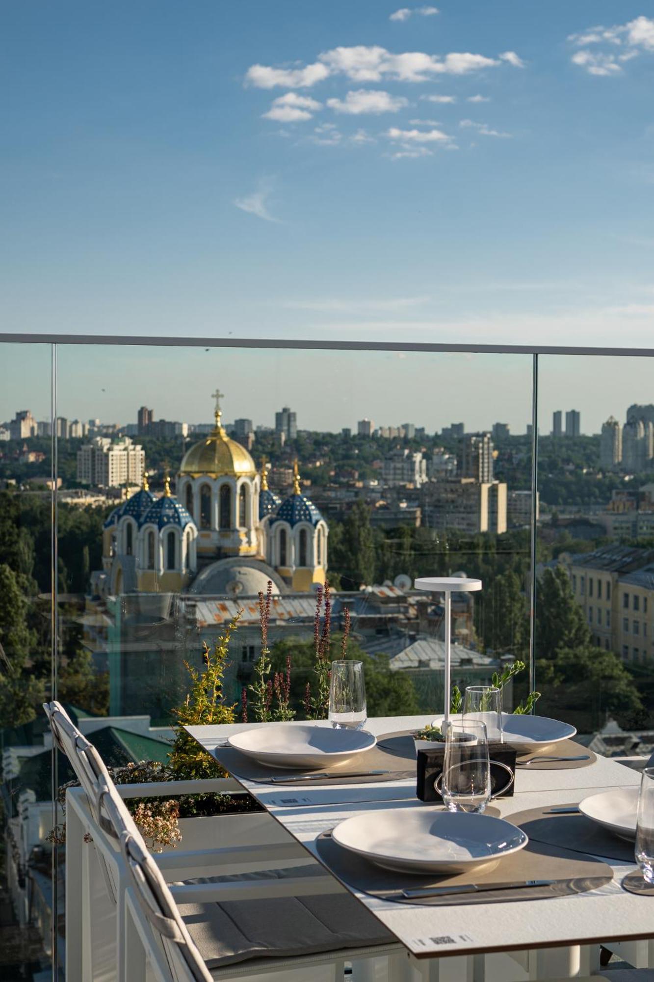 11 Mirrors Design Hotel Kyjev Exteriér fotografie